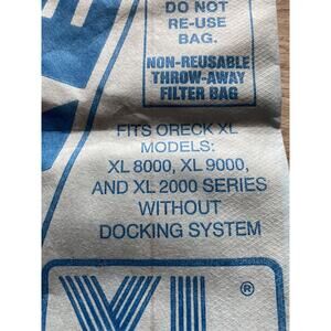 (22ct) Oreck XL Series Upright Vacuum Bags XL 2000 8000 9000 Commercial